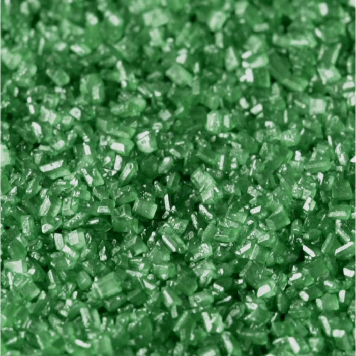 Rainbow Dust Sugar Crystals Pearlescent Green