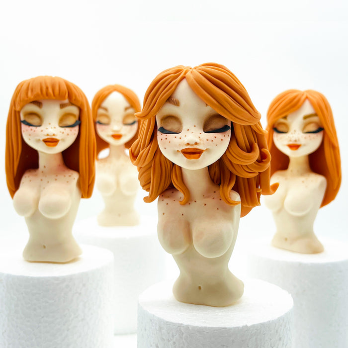 Cake Topper Straight Hair Mould By Zoe's Fancy Cakes