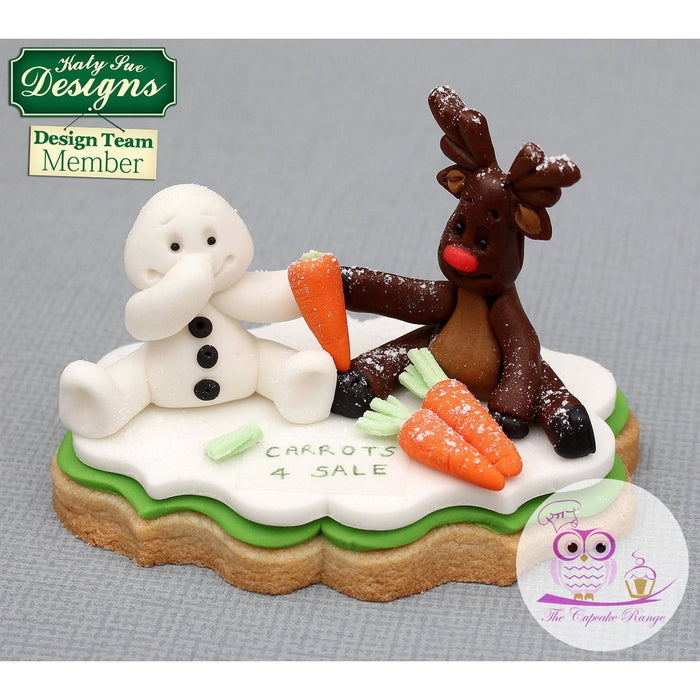 Katy Sue - Reindeer Sugar Buttons Silicone Mould