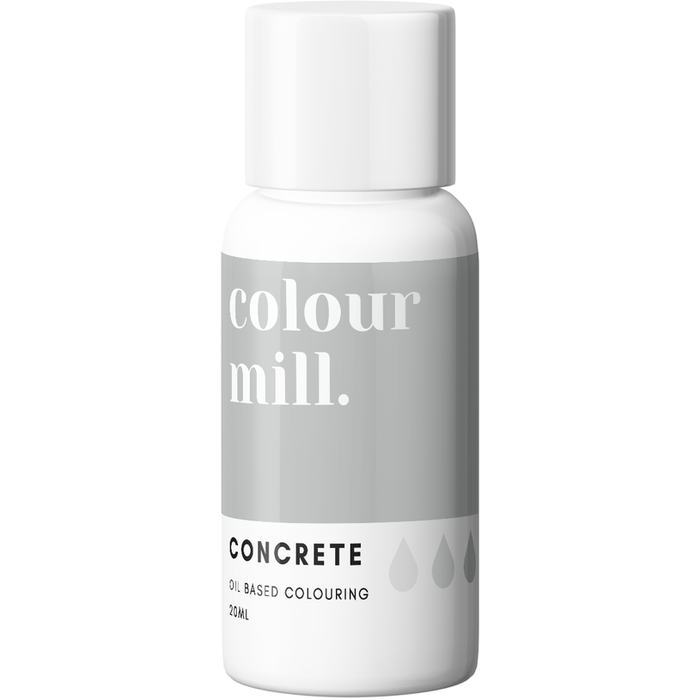 Colour Mill - Oil Based Colouring Concrete (Grey) - 20ml