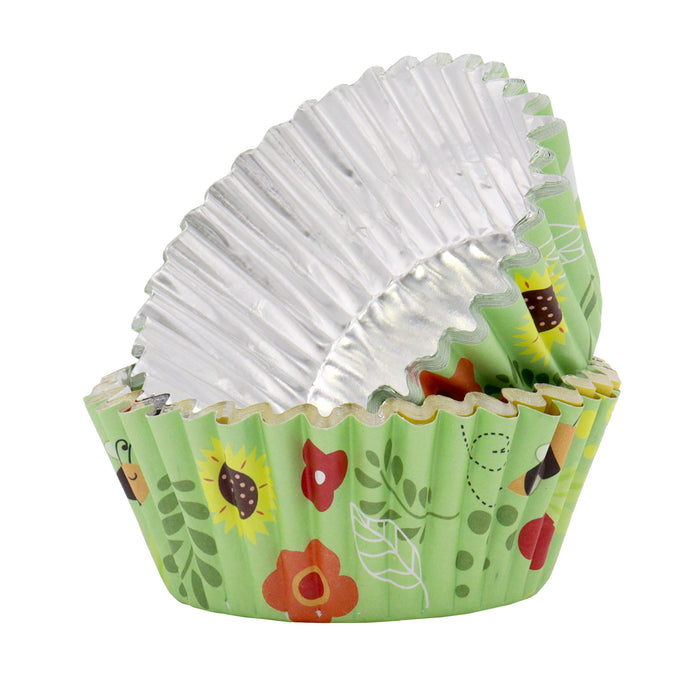 PME Cupcake Cases Foil Lined - Bees PK/30