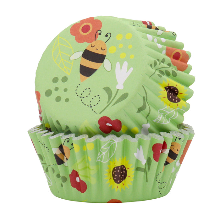 PME Cupcake Cases Foil Lined - Bees PK/30