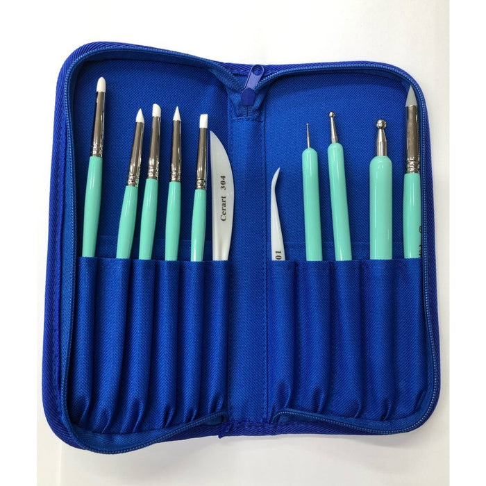 Cerart set of Tiffany tools and case