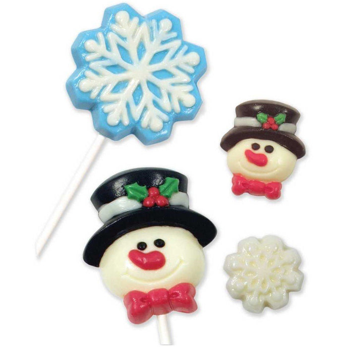 PME Chocolate Candy Moulds - Winter Snow