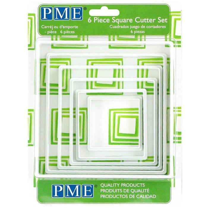 PME Square Cutter Set - 6pc