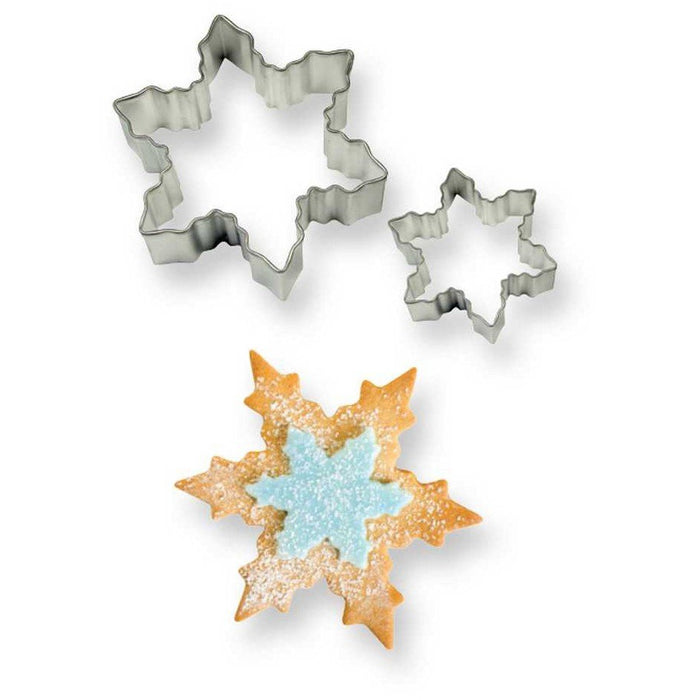 PME Snowflake Cookie Cutter - Set Of 2
