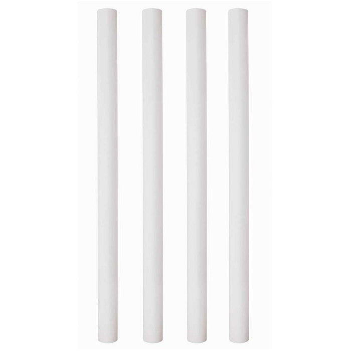 PME - Plastic Hollow Pillars (4/Pk) - 12.5" White