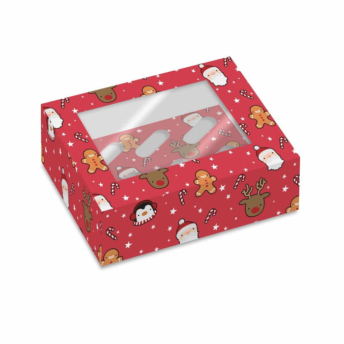 Festive Friends Cupcake Box