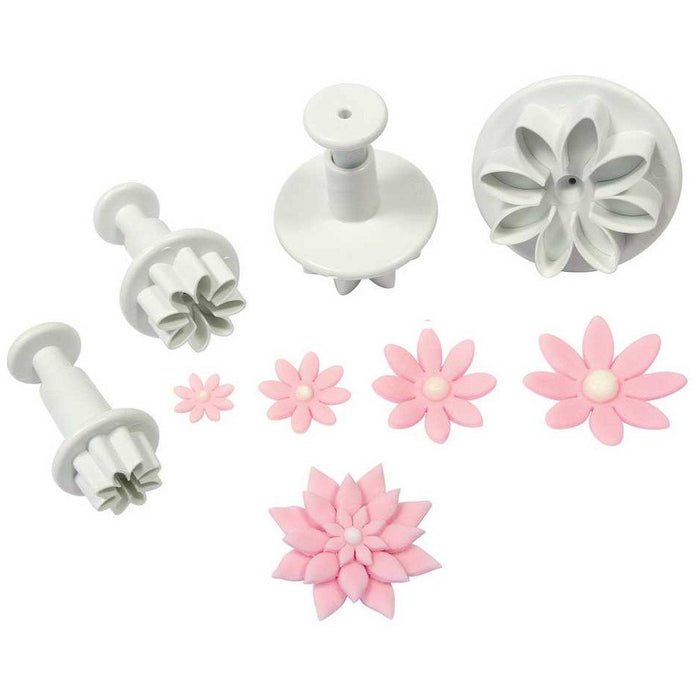 PME Daisy Plunger Cutter - Set Of 4