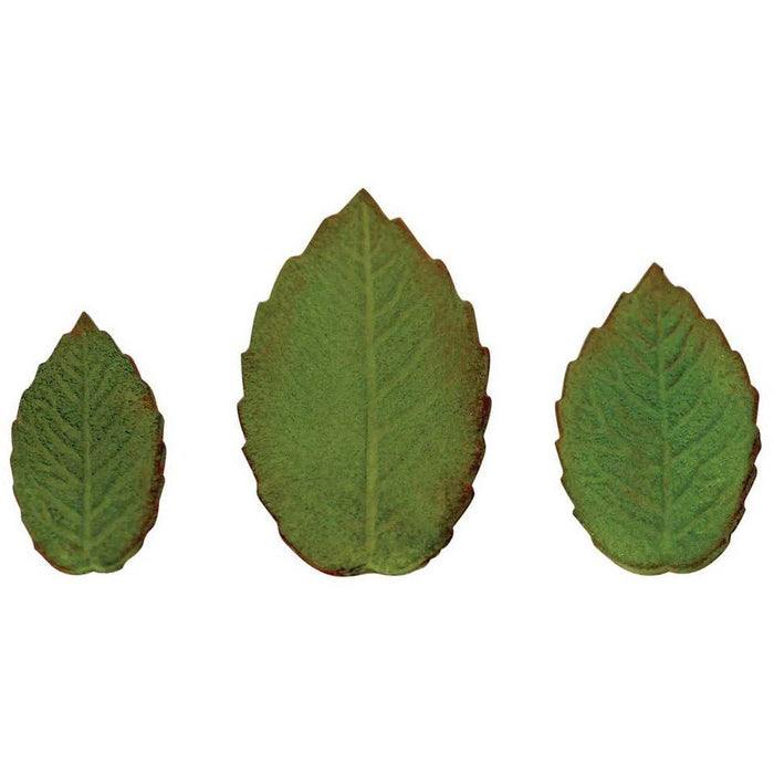 PME Foliage Plunger Cutters - Veined Rose Leaf Set of 3 (SML)