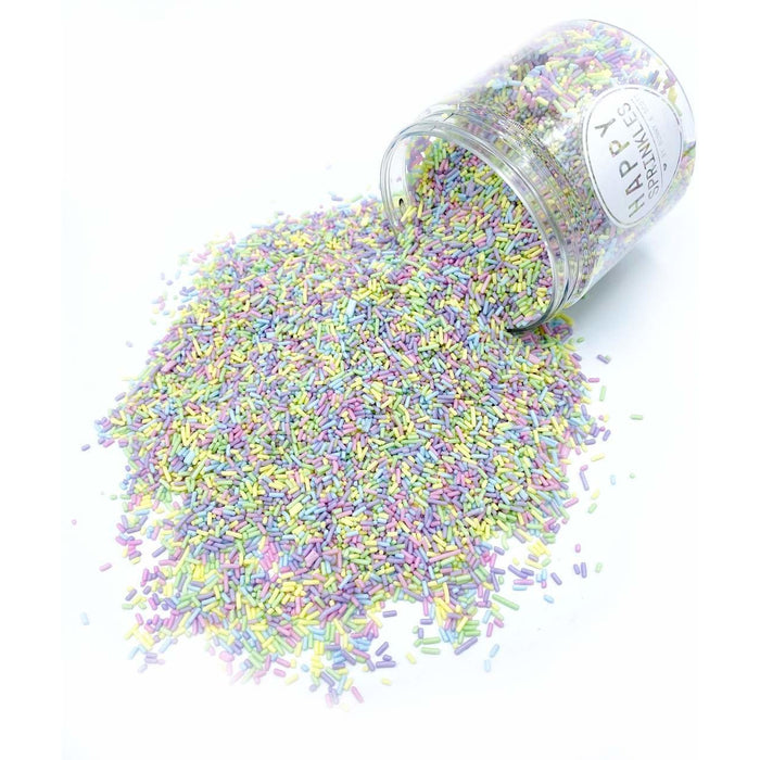 Happy Sprinkles - Pastel Strands Sprinkles - 90g
