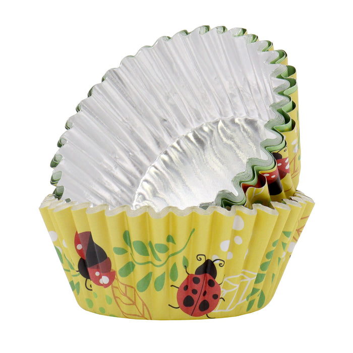 PME Cupcake Cases Foil Lined - Ladybird PK/30