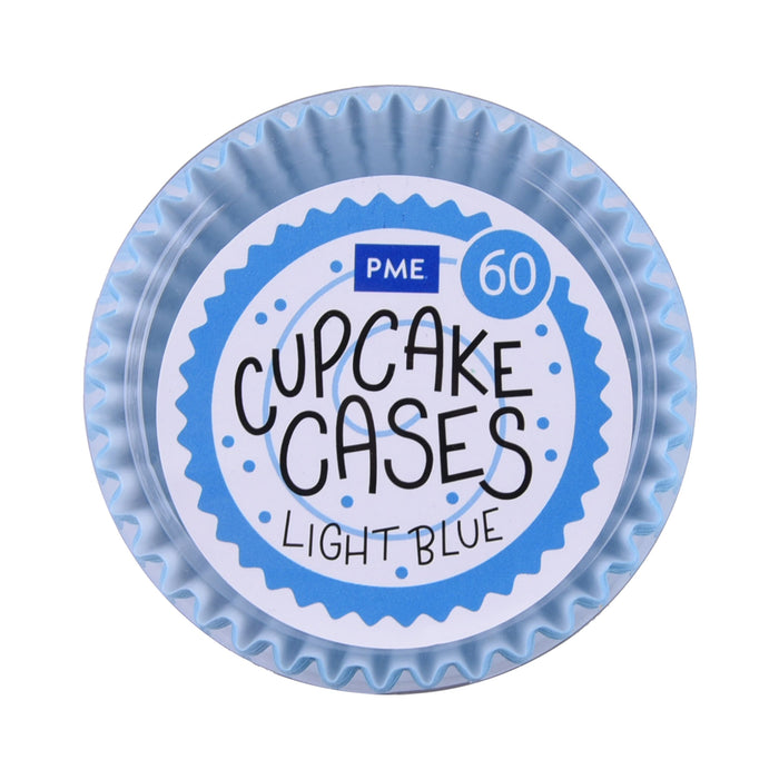 PME Light Blue Cupcake Cases ( Pack Of 60 )