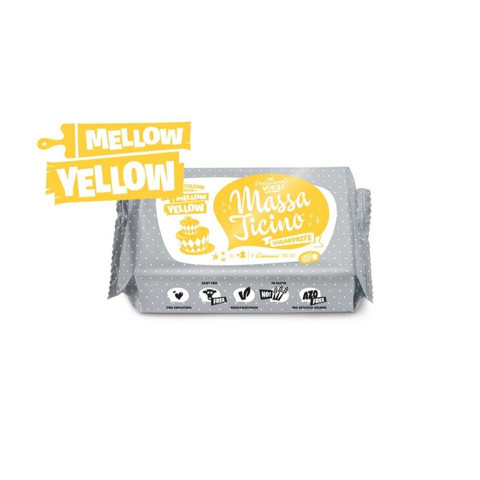Massa Ticino Sugarpaste - Mellow Yellow