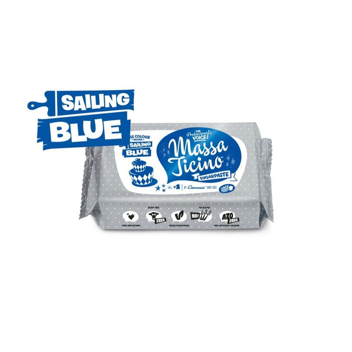 Massa Ticino Sugarpaste - Sailing Blue