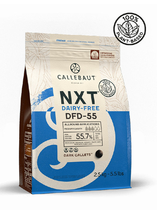 Callebaut - NXT Dairy Free Dark Chocolate Callets - 2.5kg