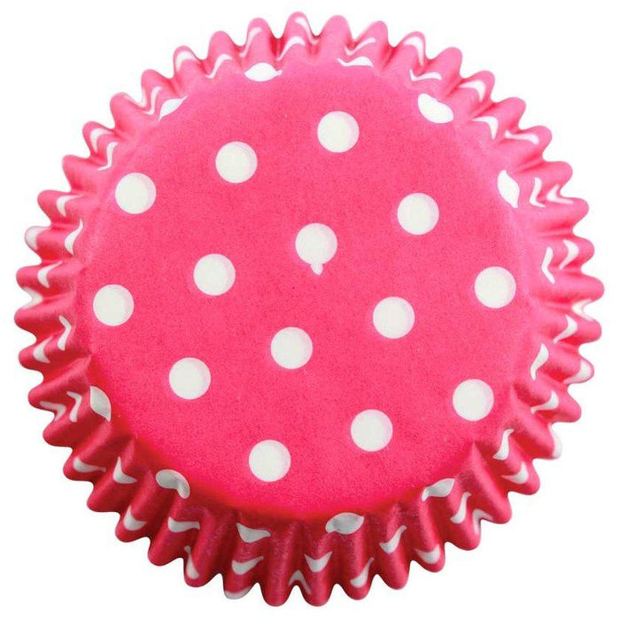 PME Pink Polka Dot Cupcake Cases