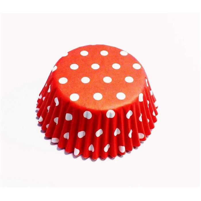 PME Red Polka Dot Cupcake Cases