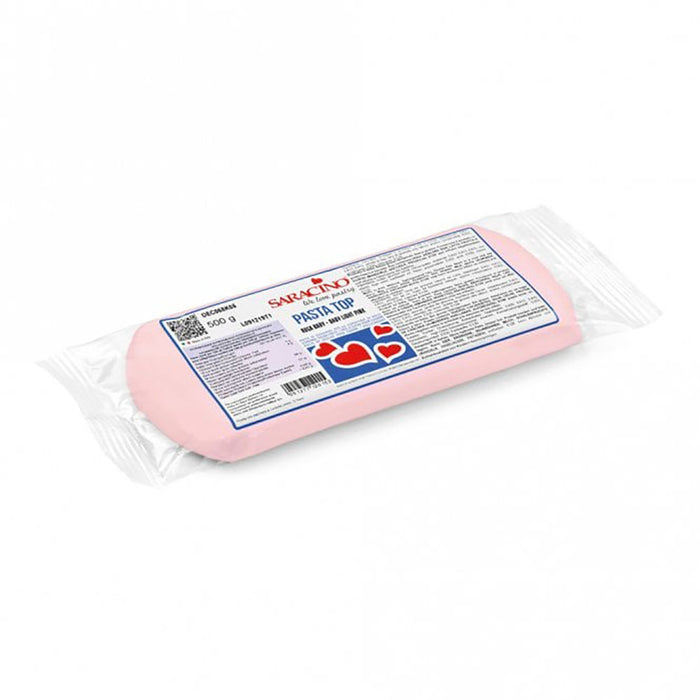 Saracino - Pasta Top Sugarpaste Baby Pink - 500g