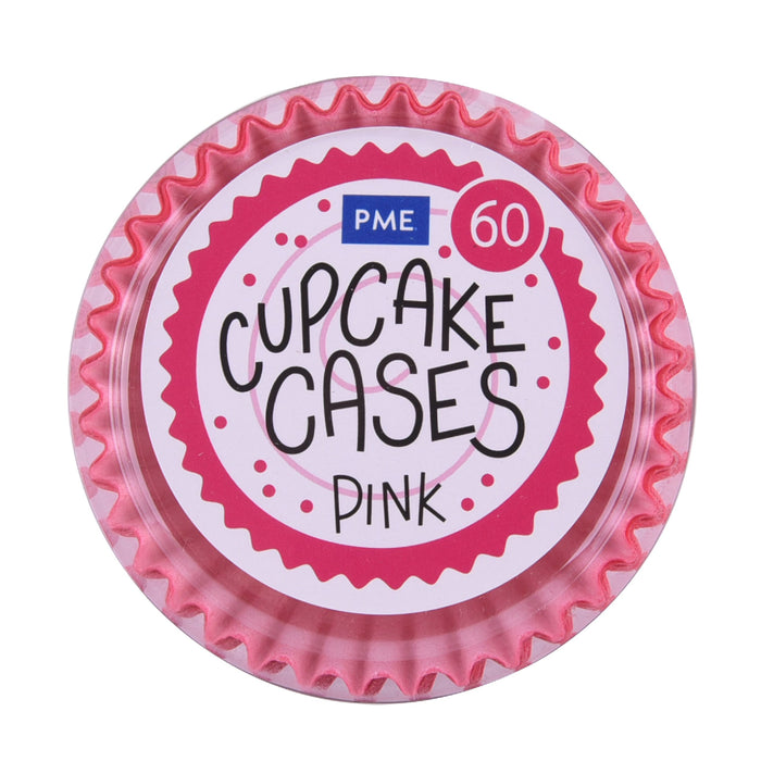 PME Pink Cupcake Cases ( Pack Of 60 )