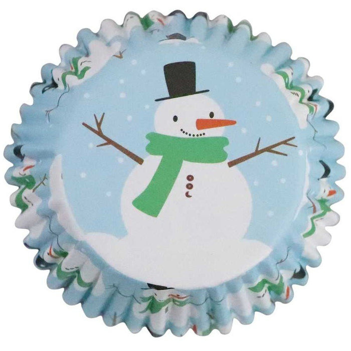 PME Snowman Cupcake Cases