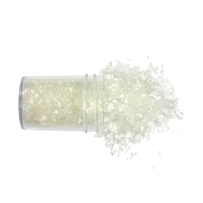 PME White Glitter Flakes