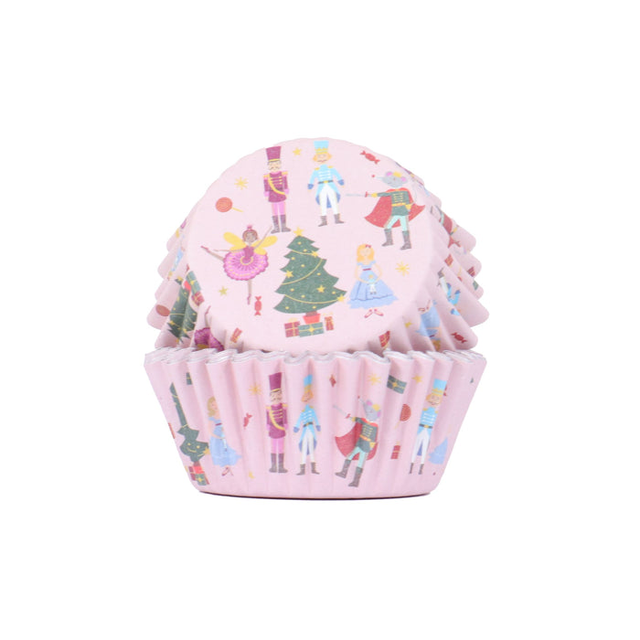 Cupcake Cases Foil Lined - Christmas Nutcracker PK/30