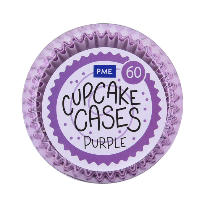 PME Purple Cupcake Cases ( Pack Of 60 )