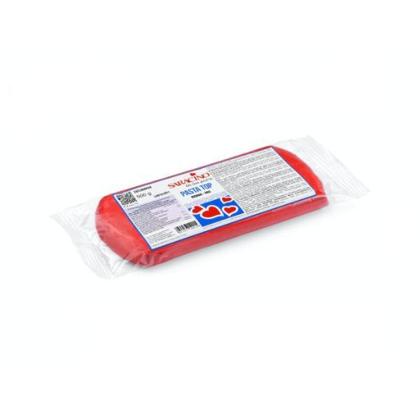 Saracino - Pasta Top Sugarpaste Red - 500g
