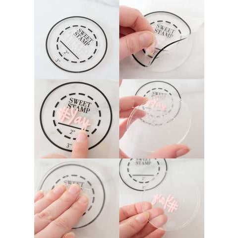 Sweet Stamps - Pick Up Pad - Round