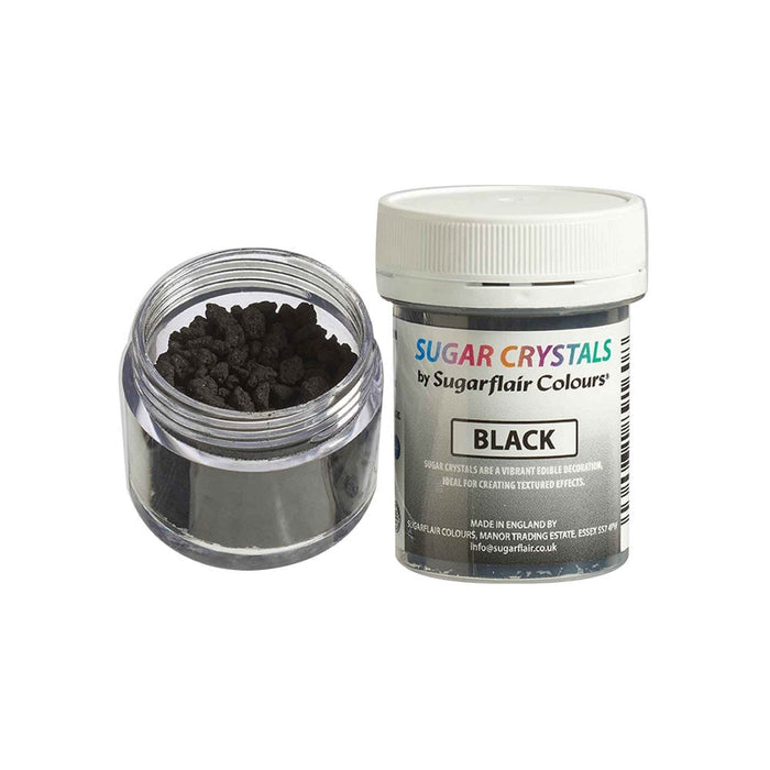 Sugarflair Black Sugar Crystals 40g