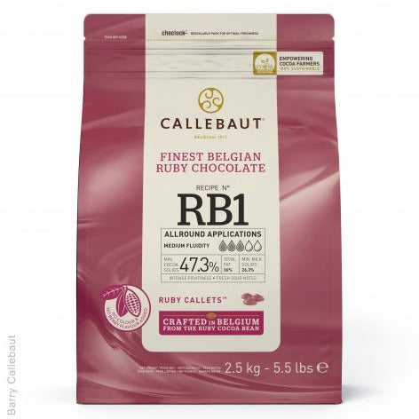 Callebaut - Ruby Chocolate RB1