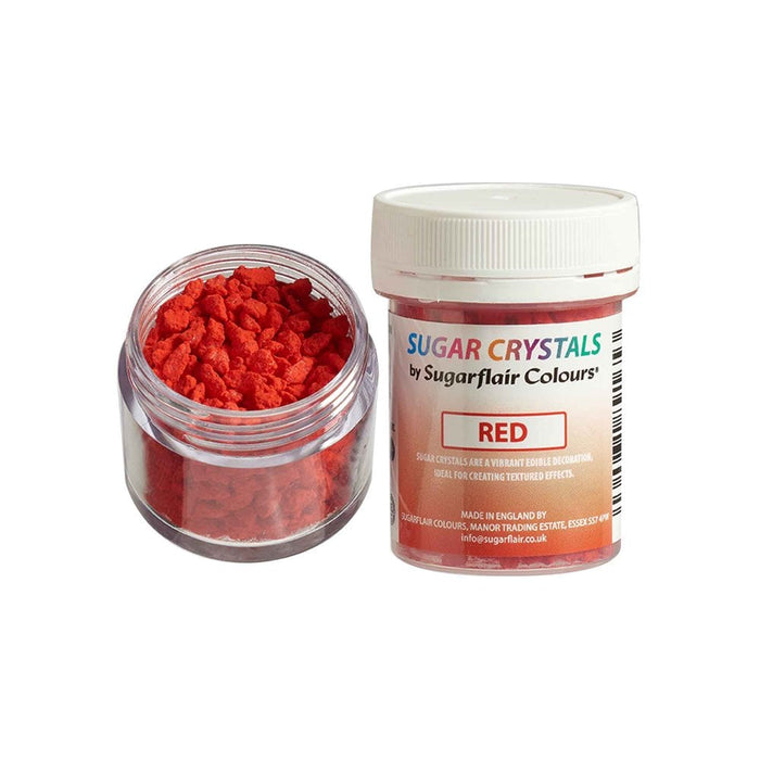 Sugarflair Red Sugar Crystals 40g