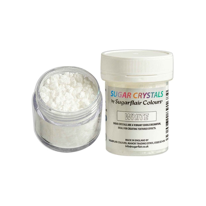 Sugarflair White Sugar Crystals 40g