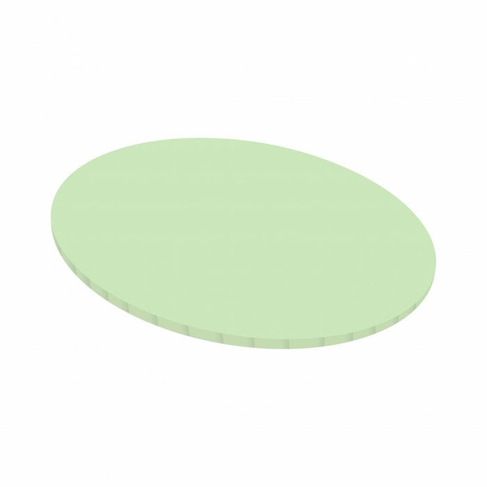 Pastel Green Round Matt Masonite Cake Board 5mm Thick