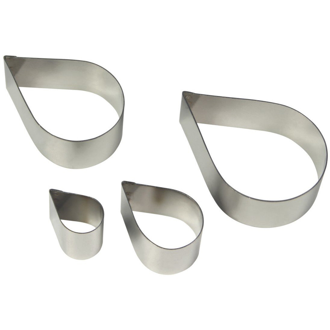 5 petals flower pastry cutter set - Martellato