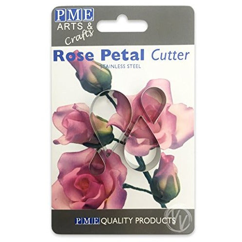 PME Rose Petal Cutter - Set Of 4