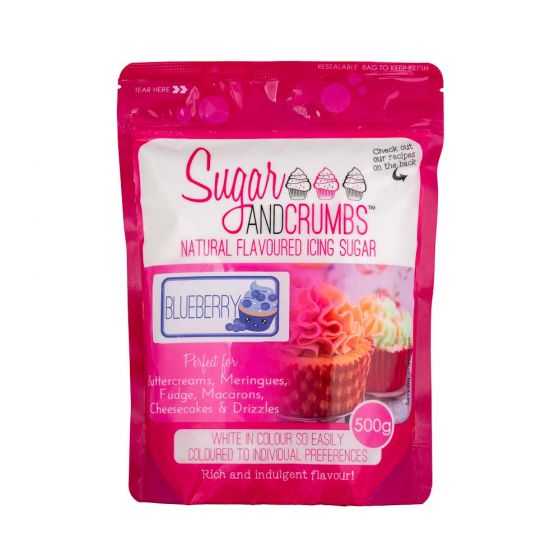 Sugar & Crumbs - Icing Sugar Blueberry - 500g