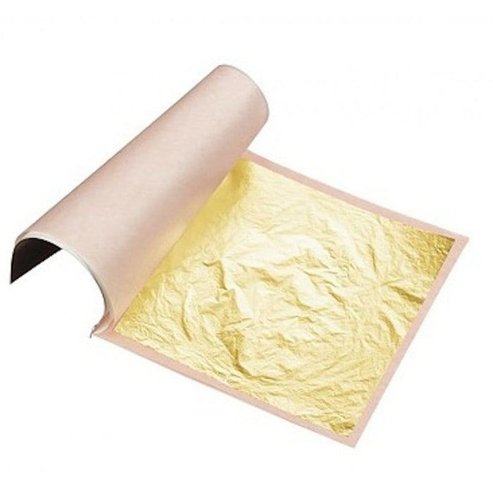 Sugarflair - Edible Gold Leaf Transfer Sheet - Single 24 Carat Sheet