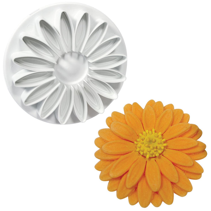 PME - Floral Plunger Cutters - Small Veined Sunflower / Daisy / Gerbera