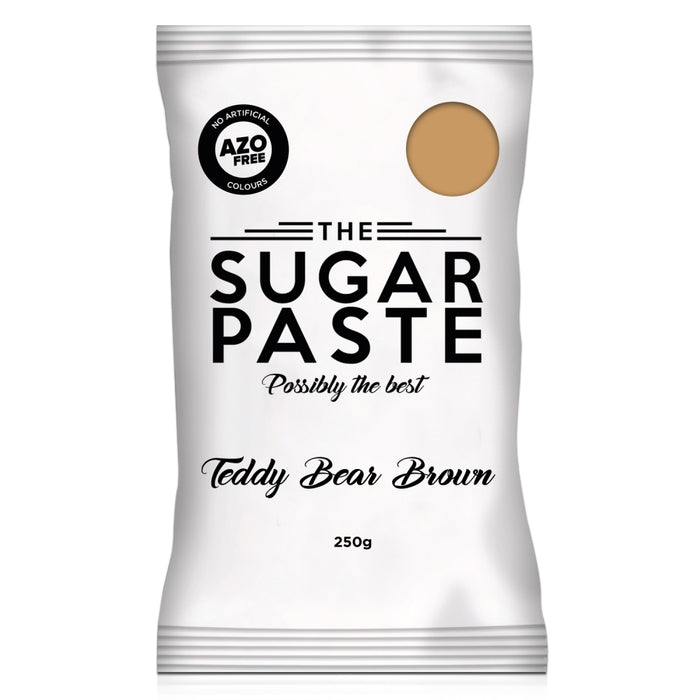 The Sugar Paste - Teddy Bear Brown - 250g
